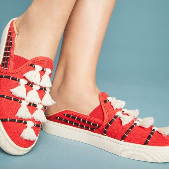 Soludos Tassel Sneakers - Picture 1 of 5